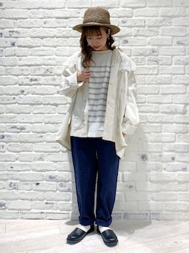 かとういおりさん（レディース・153cm）の春コーディネート