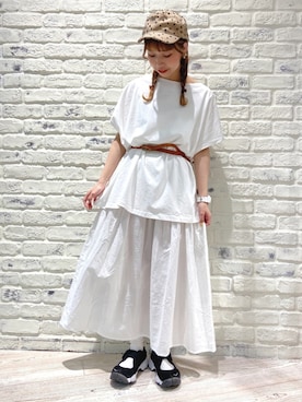 かとういおりさん（レディース・153cm）の春コーディネート