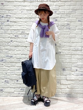 かとういおりさん(レディース・153cm)の春コーディネート