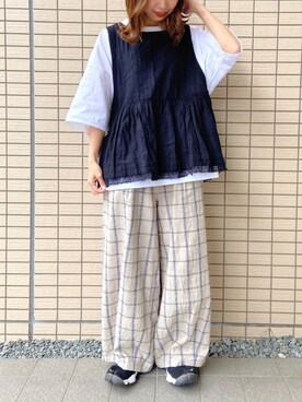 かとういおりさん（レディース・153cm）の春コーディネート