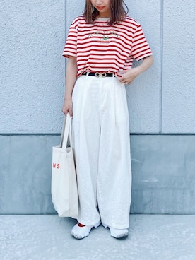 かとういおりさん（レディース・153cm）の春コーディネート