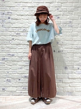 かとういおりさん（レディース・153cm）の夏コーディネート