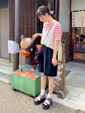 かとういおりさん（レディース・153cm）の夏コーディネート