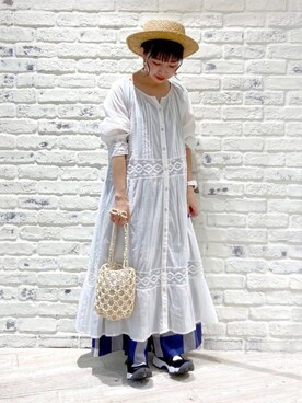 かとういおりさん（レディース・153cm）の夏コーディネート