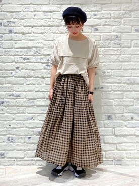 かとういおりさん(レディース・153cm)の夏コーディネート