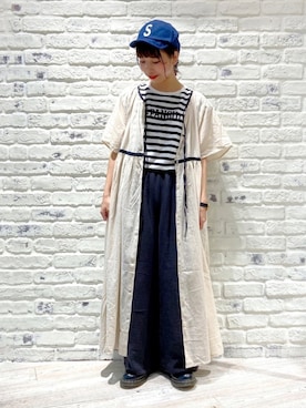 かとういおりさん（レディース・153cm）の夏コーディネート