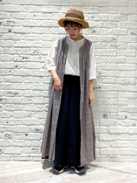 かとういおりさん（レディース・153cm）の夏コーディネート