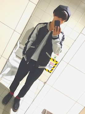 「WEGO（ウィゴー）のアイテム（その他）」を使った、直輝さん（メンズ・179cm）の春コーディネート