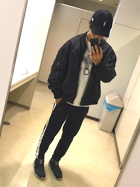 「SPINNS（スピンズ）のアイテム（その他）」を使った、直輝さん（メンズ・179cm）の春コーディネート