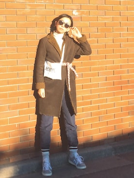 stylist komakiさん（レディース・162cm）の冬コーディネート