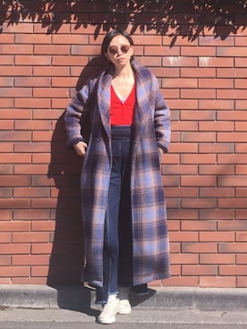 stylist komakiさん(レディース・162cm)の冬コーディネート