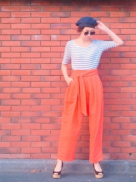 「RISEY（ライジー）のアイテム」を使った、stylist komakiさん（レディース・162cm）の夏コーディネート