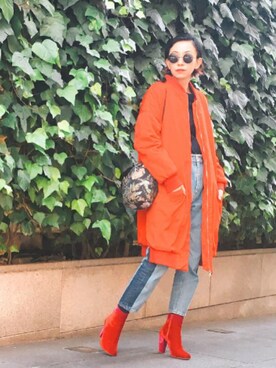 stylist komakiさん（レディース・162cm）の秋コーディネート