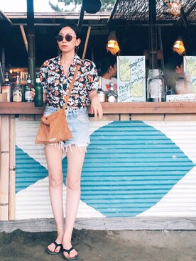 「ミッキー」｜stylist komakiさん（レディース・162cm）の夏コーディネート