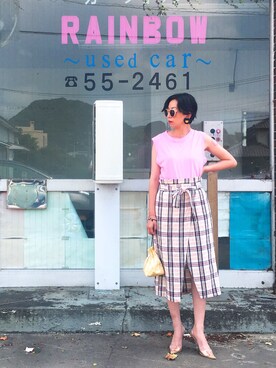 stylist komakiさん（レディース・162cm）の夏コーディネート