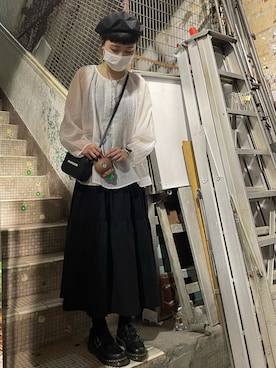 「BALENCIAGA」｜「アイテム（ワンピース/ドレス）」を使った、Baobao' Chuさん（レディース・166cm）の夏コーディネート