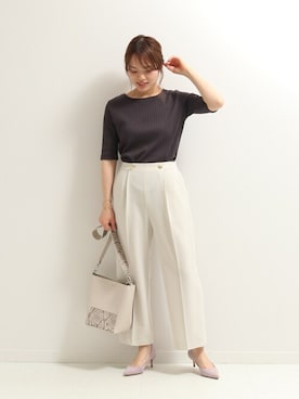 「noble」｜noble_sayumiさん（レディース・156cm）の春コーディネート