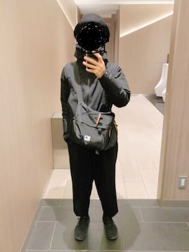 「モードストリート」｜「アイテム（マウンテンパーカー）」を使った、daiplusさん（メンズ・172cm）の冬コーディネート
