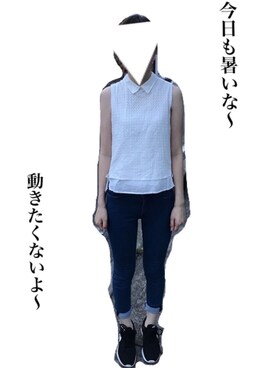 まりたさん（レディース・164cm）の夏コーディネート