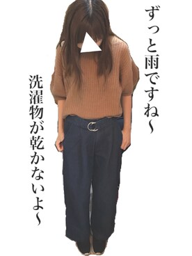 まりたさん（レディース・164cm）の秋コーディネート