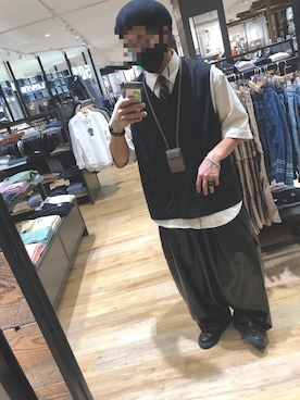 「RAGEBLUE（レイジブルー）のアイテム（ローファー）」を使った、wataruさん（メンズ・173cm）の夏コーディネート