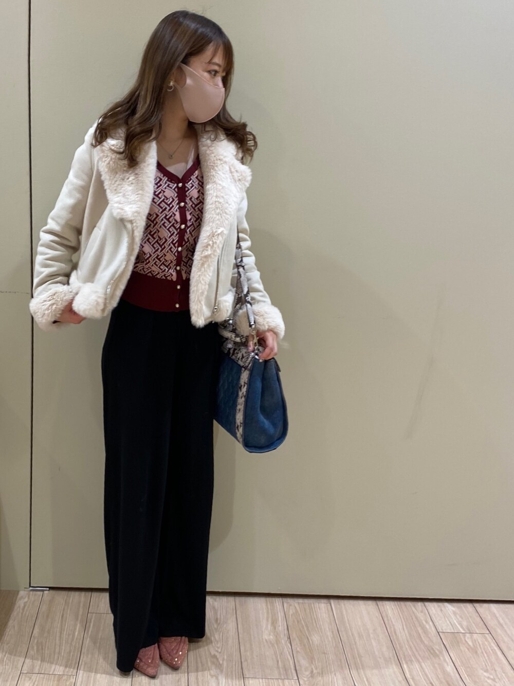Ｄarich クリアサスペンダーフレアパンツとトップスセット ダーリッチ Darich クリアサスペンダーフレアパンツ （ピンク