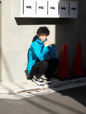 楠 拓也さん（メンズ・180cm）の春コーディネート