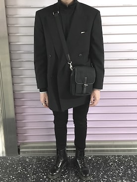 「UNIQLO（ユニクロ）のWOMEN ウルトラストレッチジーンズ（デニムパンツ）」を使った、ちゃちゃきさん（メンズ・170cm）の春コーディネート