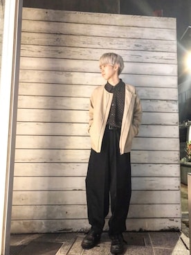 「dude」｜新井航  OCEAN TOKYOさん（メンズ・177cm）の春コーディネート