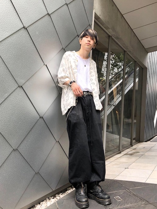 新井航 Ocean Tokyo Toga Virilisのベルトを使ったコーディネート Wear