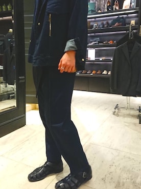 「CULLNI（クルニ）のアイテム（デニムジャケット）」を使った、ぶちさん（メンズ・176cm）の秋コーディネート
