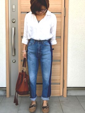 ちぃさん（レディース・158cm）の秋コーディネート