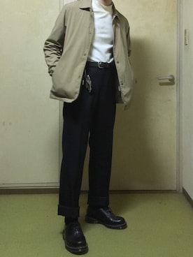 「URBAN RESEARCH Sonny Label（アーバンリサーチサニーレーベル）のアイテム（その他アウター）」を使った、Taka→さん（メンズ・165cm）の秋コーディネート