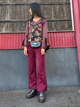 Tomokaさん（レディース・168cm）の秋コーディネート