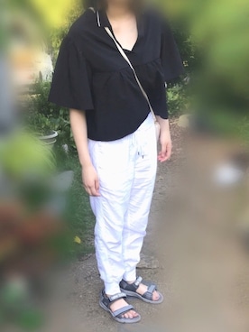 「wearsinc（ウエアーズインク）のアイテム」を使った、aさん（レディース・165cm）の夏コーディネート