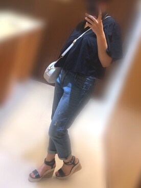 「wearsinc（ウエアーズインク）のアイテム」を使った、aさん（レディース・165cm）の秋コーディネート