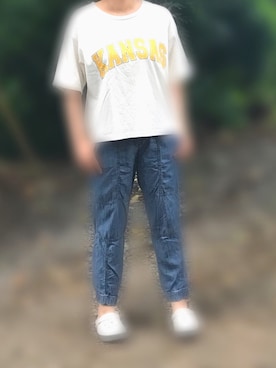 「おさんぽ」｜aさん（レディース・165cm・10代）の夏コーディネート