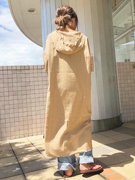 「アイテム（ワンピース/ドレス）」を使った、sonaさん（レディース・159cm・10代）の秋コーディネート