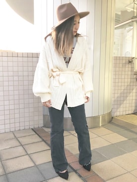 「アイテム（パンプス）」を使った、sonaさん（レディース・159cm・10代）の秋コーディネート