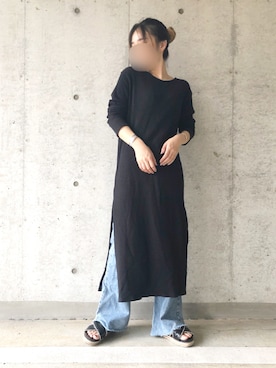 「アイテム（ワンピース）」を使った、sonaさん（レディース・159cm・10代）の春コーディネート