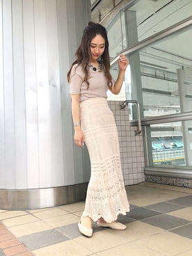 「アイテム（その他シューズ）」を使った、sonaさん（レディース・159cm・10代）の夏コーディネート