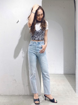 「アイテム（サンダル）」を使った、sonaさん（レディース・159cm・10代）の夏コーディネート