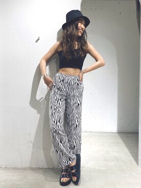 「アイテム（その他トップス）」を使った、sonaさん（レディース・159cm・10代）の夏コーディネート