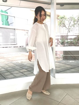 「アイテム（ワンピース/ドレス）」を使った、sonaさん（レディース・159cm・10代）の夏コーディネート