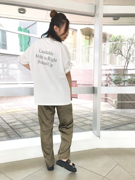 「アイテム（サンダル）」を使った、sonaさん（レディース・159cm・10代）の夏コーディネート