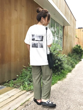 「アイテム（サンダル）」を使った、sonaさん（レディース・159cm・10代）の夏コーディネート