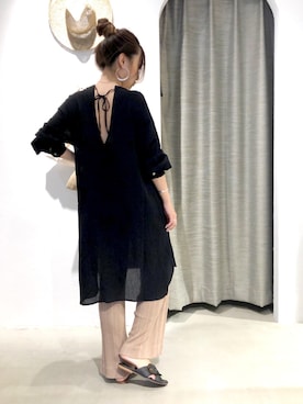 「アイテム（ワンピース/ドレス）」を使った、sonaさん（レディース・159cm・10代）の夏コーディネート