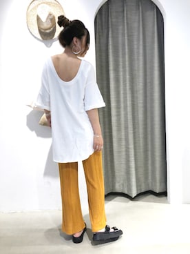 「アイテム（サンダル）」を使った、sonaさん（レディース・159cm・10代）の夏コーディネート