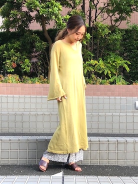 「アイテム（サンダル）」を使った、sonaさん（レディース・159cm・10代）の夏コーディネート