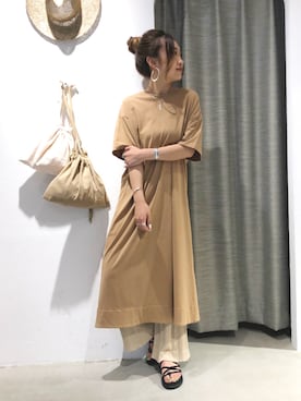 「アイテム（サンダル）」を使った、sonaさん（レディース・159cm・10代）の夏コーディネート